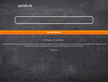 Tablet Screenshot of gaytube.de